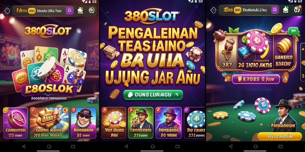 Tangkapan layar yang menunjukkan gameplay mendebarkan di 380SLOT.