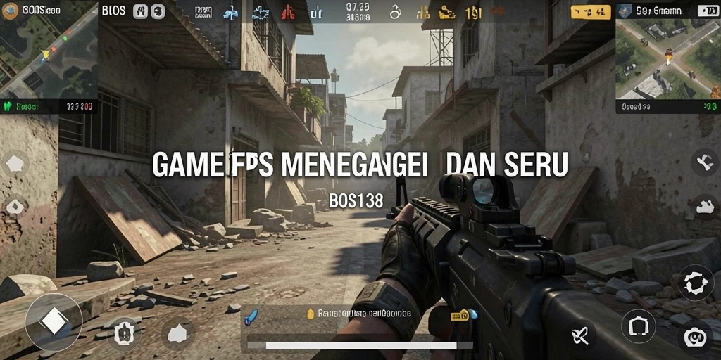 Pengalaman seru dan mendebarkan dalam gameplay FPS.