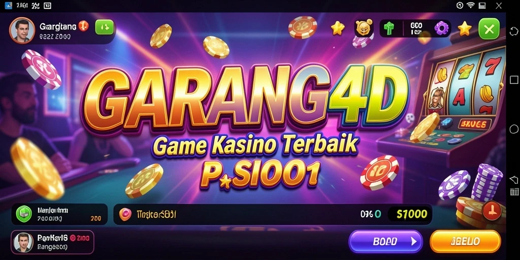 Tampilan grafik yang memukau saat bermain GARANG4D.
