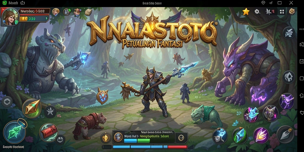 Gambaran gameplay seru di dunia fantasi NANASTOTO.