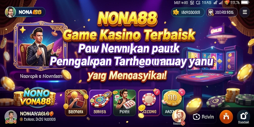 Tampilan gameplay NONA88 dengan grafis menawan dan interaksi menarik.