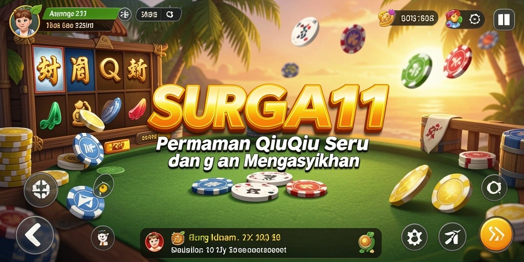 Gameplay SURGA11 yang menarik dan penuh strategi QiuQiu.